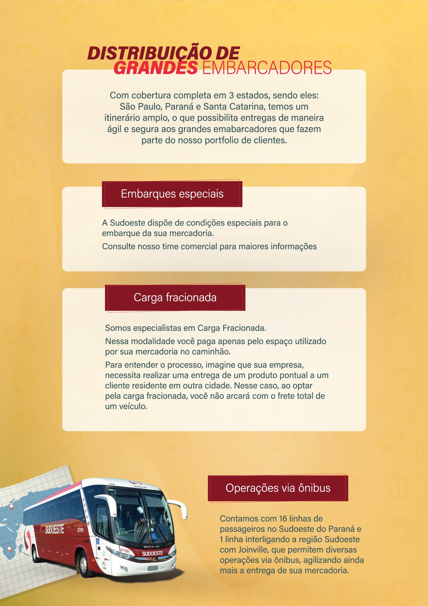 Apresentação Comercial Sudoeste Transportes - Página 